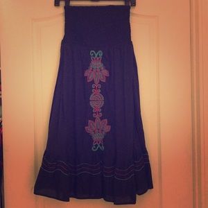 Lane Bryant strapless dress